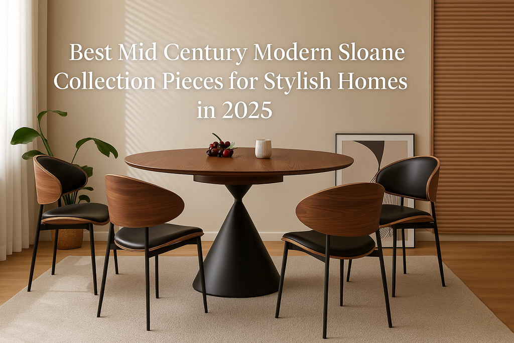 Best Mid Century Modern Sloane Collection Pieces for Stylish Homes in 2025