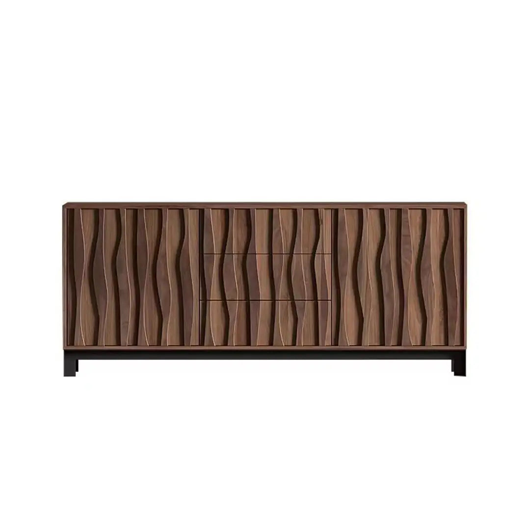Mid-Century Wave Sideboard