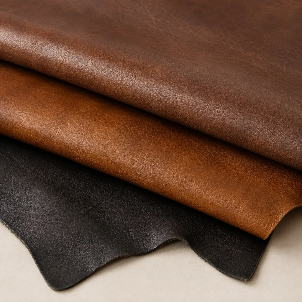 What is Semi-Aniline Leather?