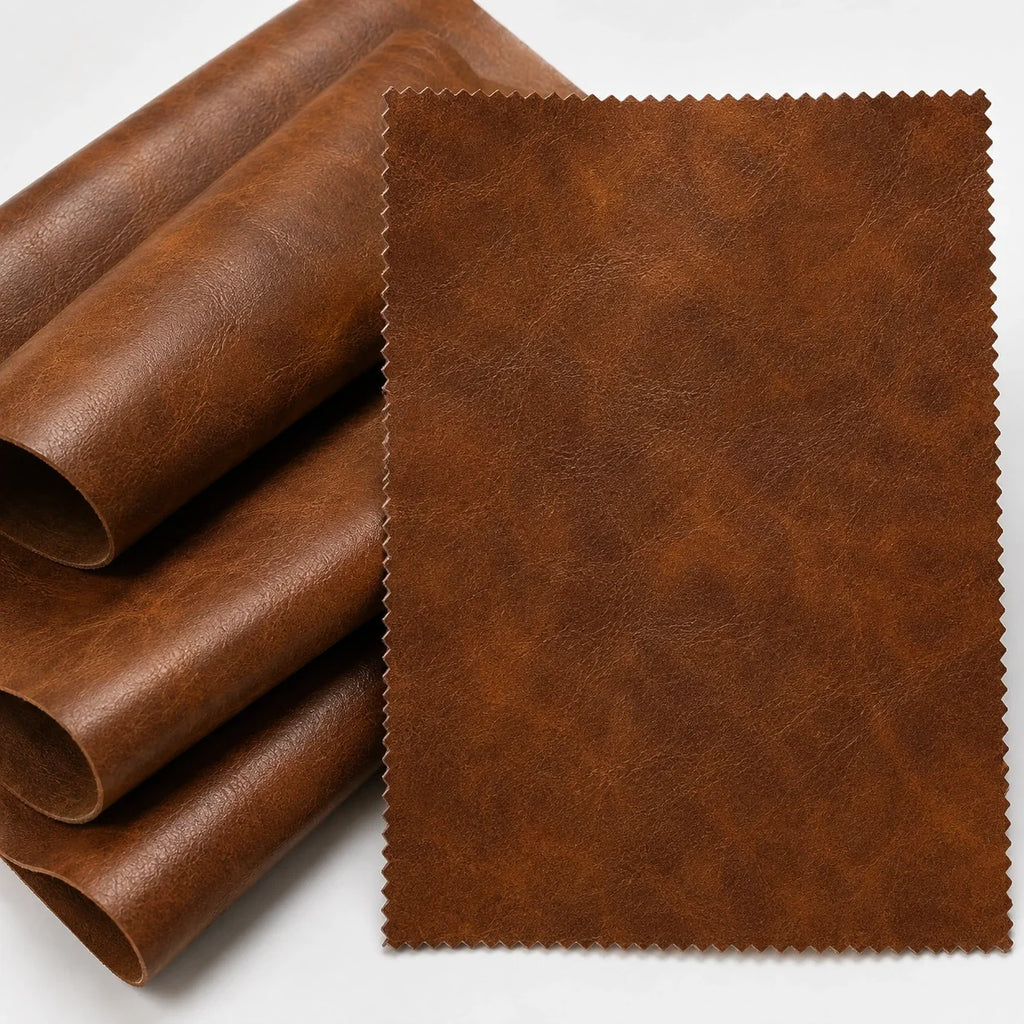 What is oil-wax effect PU leather?