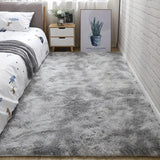 Velvet Touch Grey Plush Rug - Brightly Home