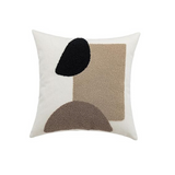 Abstract Canva Velvet Cushion - Brightly Home