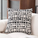 Abstract Small grid Cushion - Brightly Home