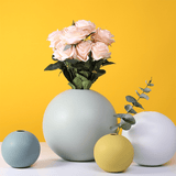 Ceramic Morandi Colour Ball-shaped Vase