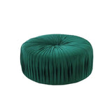 Enclave Pleated Ottoman Stool - Brightly Home