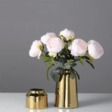 Golden Luxury Ceramic Decorative Vase