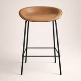 Hackney Industrial Faux Bar Stool