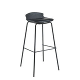 Hackney Leather Bar Stool