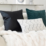 Hemp Regal Velvet Green Cushions - Brightly Home