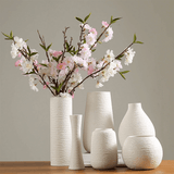 Serenity Textured Cylindrical Vase - Brightly Home