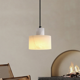 Modern White Marble Stone Pendant Ceiling Light