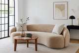 Mooncrest Curved Sofa | Cashew-Inspired Design