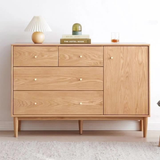 Scandinavian Wood Five Chest-of-Drawers