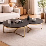 Oslo Ceramic Round Coffee Tables