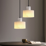 Modern White Marble Stone Pendant Ceiling Light