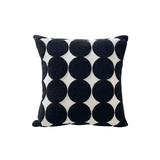 Polka Dot Velvet Cushion - brightly home