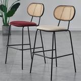 Qeinn Khaki Bar Stool