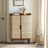 Qeinn Rattan Shoe Cabinet