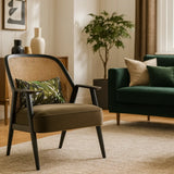 Qienn Medieval Rattan Lounge Armchair