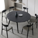 Tompsett Black extendable dining table