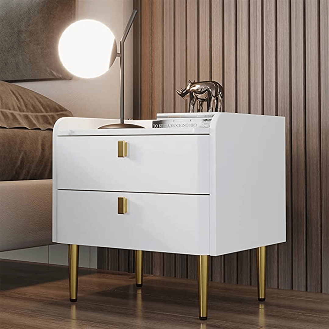 Raffia side deals table