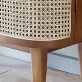 Qeinn Rattan Porch Shoes Cabinet