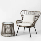 Qeinn Rattan Garden Chair Set - Brightly Home