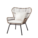 Qeinn Rattan Garden Chair Set - Brightly Home