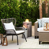 Qeinn Rattan Garden Chair Set - Brightly Home